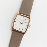 The Horse: Dress Watch - Rose Gold - Grey