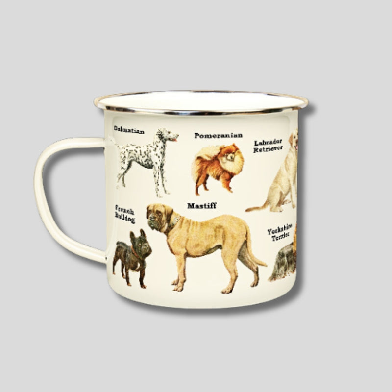 Gift Republic: Dogs Enamel Mug