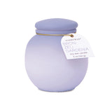 Paddy Wax: Orb Candle (5oz) - Purple & Lavender Ombre Glass Vessel with Lid - Bronzed Gardenia & Tonka