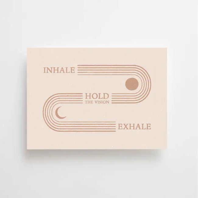 Anna Cosma: Postcard - Inhale, Exhale