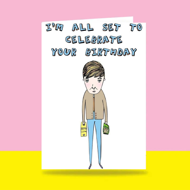 Able & Game: Birthday Card - I'm All Set To Celebrate Your Birthday