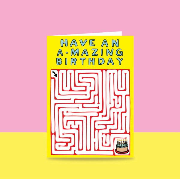 Able & Game: Birthday Card - Have an Amazing Birthday