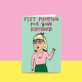 Able & Game: Birthday Card - Fist Pumping For Your Birthday