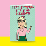 Able & Game: Birthday Card - Fist Pumping For Your Birthday