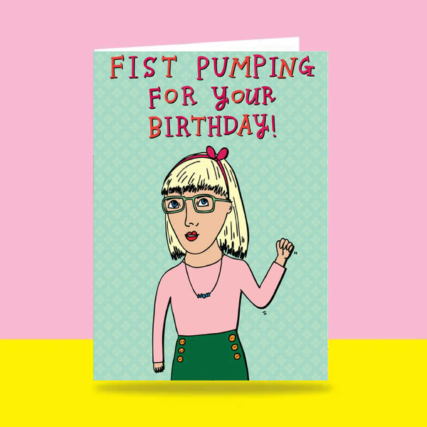 Able & Game: Birthday Card - Fist Pumping For Your Birthday