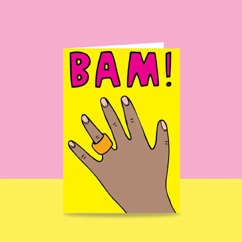 Able & Game: Greeting Card - Bam!