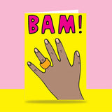 Able & Game: Greeting Card - Bam!