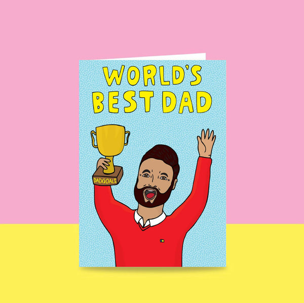 Able & Game: Father's Day Card - Worlds Best Dad