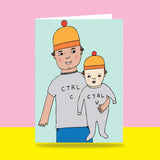 Able & Game: Father's Day Card - Ctrl C Ctrl V Dad