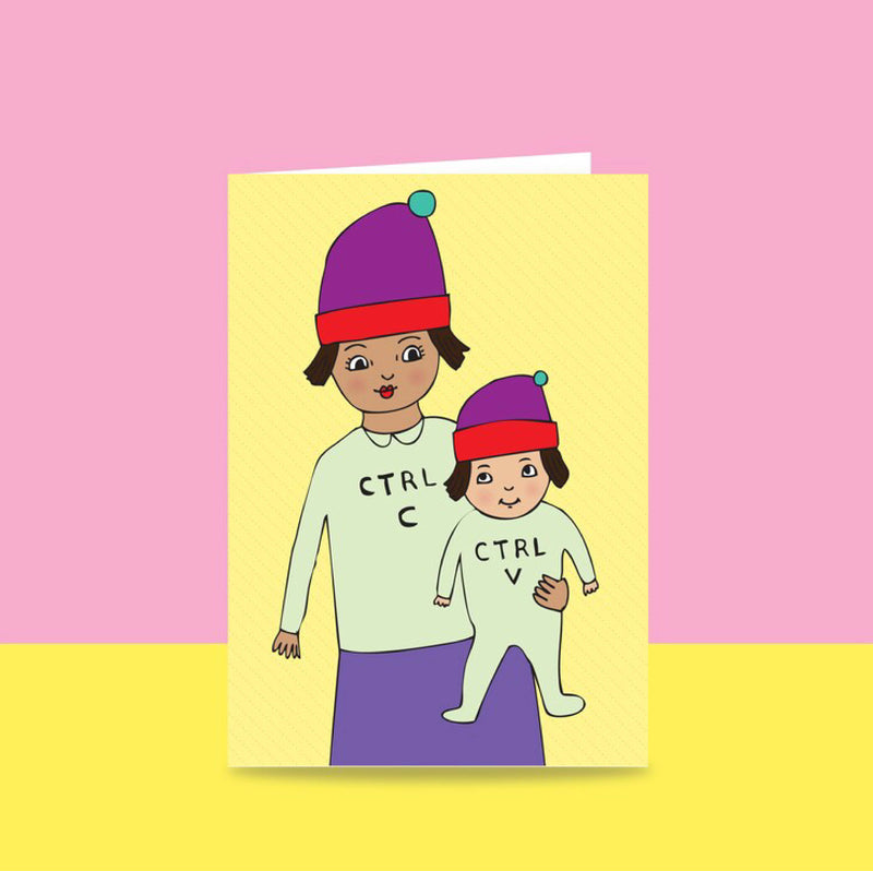 Able & Game: Mother's Day Card - Ctrl C Ctrl V Mum