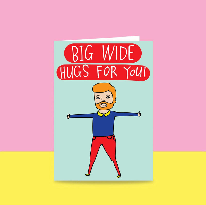 Able & Game: Greeting Card - Big Wide Hugs For You