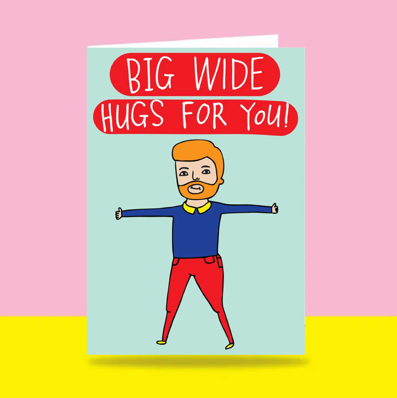 Able & Game: Greeting Card - Big Wide Hugs For You