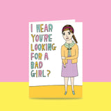 Able & Game: Love Card - I Hear You're Looking For a Bad Girl