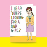 Able & Game: Love Card - I Hear You're Looking For a Bad Girl