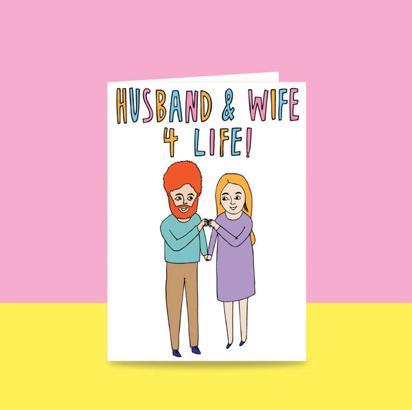 Able & Game: Greeting Card - Husband & Wife 4 Life