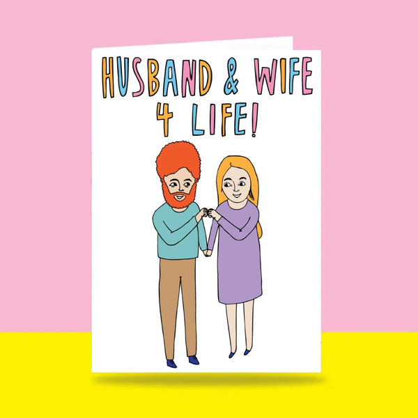 Able & Game: Greeting Card - Husband & Wife 4 Life