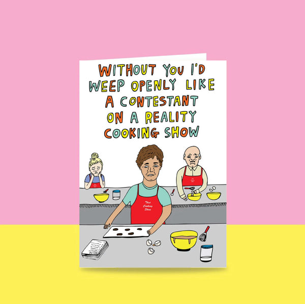 Able & Game: Greeting Card - I'm Jealous It's Your Wedding Because I Quite Fancy A New Toaster