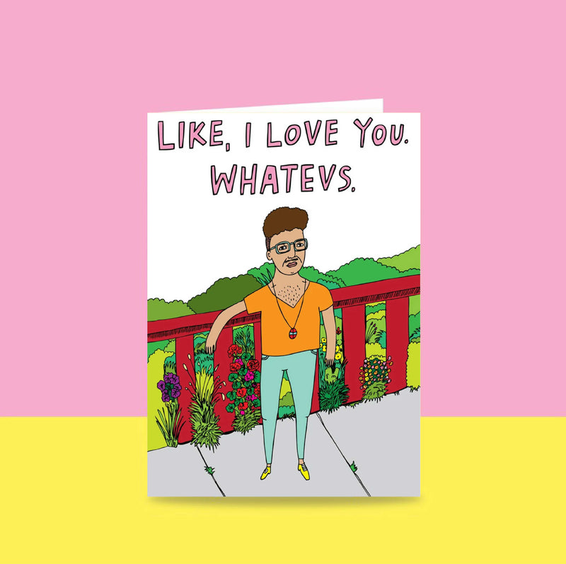 Able & Game: Love Card - Like, I Love You. Whatevs