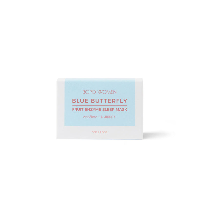 Bopo Women: Blue Butterfly Enzyme Sleep Mask