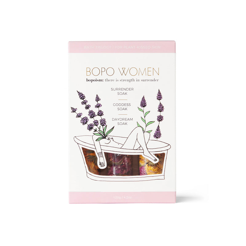 Bopo Women: Bath Soak Trilogy Set