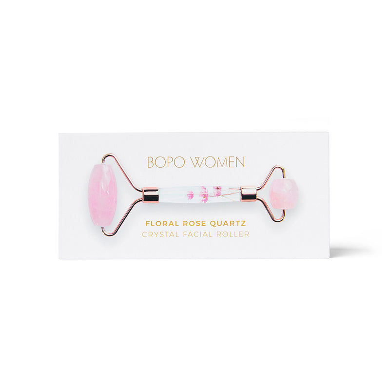 Bopo Women: Facial Roller - Floral Quartz