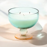 Paddywax: Aura Glass Goblet Candle (6oz) - Tobacco Patchouli