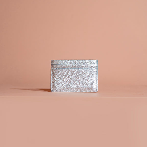 Coo Coo: Card Sleeve (Leather) - Silver