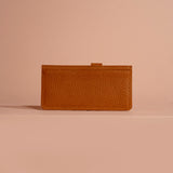 Coo Coo: Long Card Sleeve (Leather) - Camel