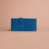 Coo Coo: Long Card Sleeve (Leather) - Navy