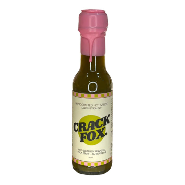 Crack Fox Hot Sauce: Green Scorpion - Jalapeno and Golden Berry