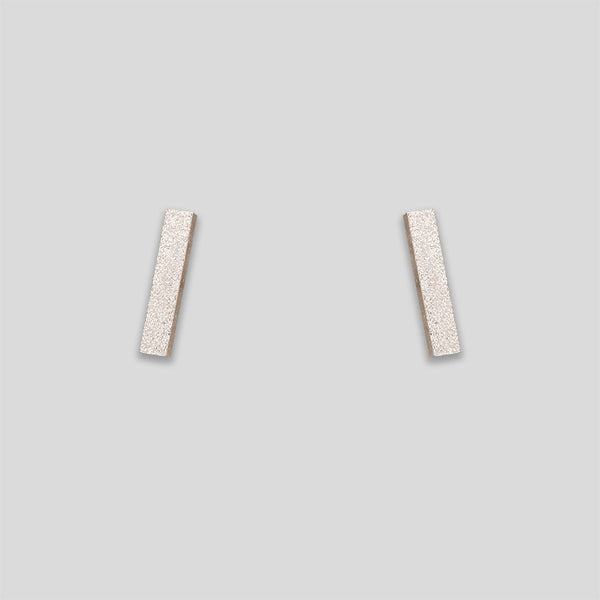 Coo Coo: Coo Coo: Bar Studs - Silver