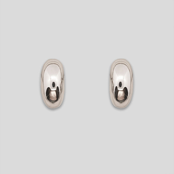 Coo Coo: Bean Studs - Silver