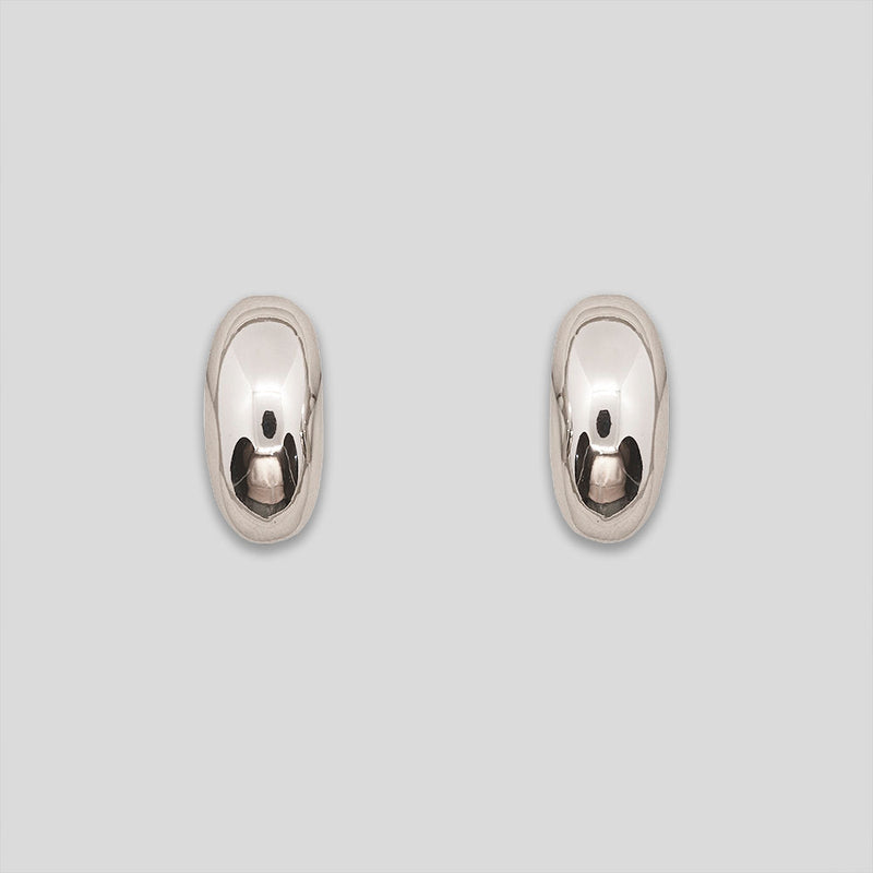 Coo Coo: Coo Coo: Bean Studs - Silver