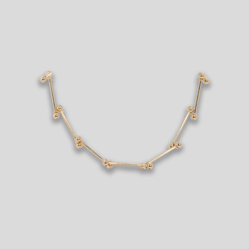 Coo Coo: Coo Coo: Bone Chain Bracelet - Gold