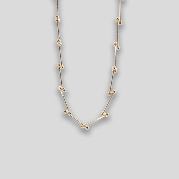 Coo Coo: Bone Chain Necklace - Gold