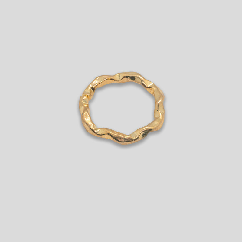 Coo Coo: Coo Coo: Crushed Ring - Gold