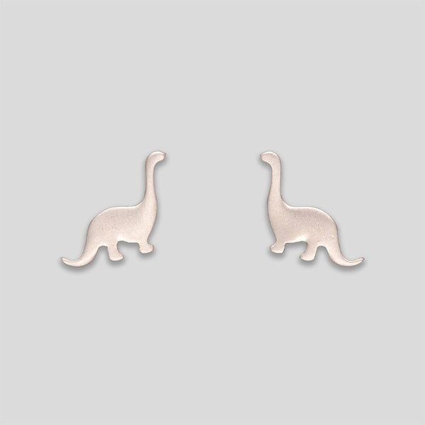 Coo Coo: Coo Coo: Diplodocus Studs - Silver