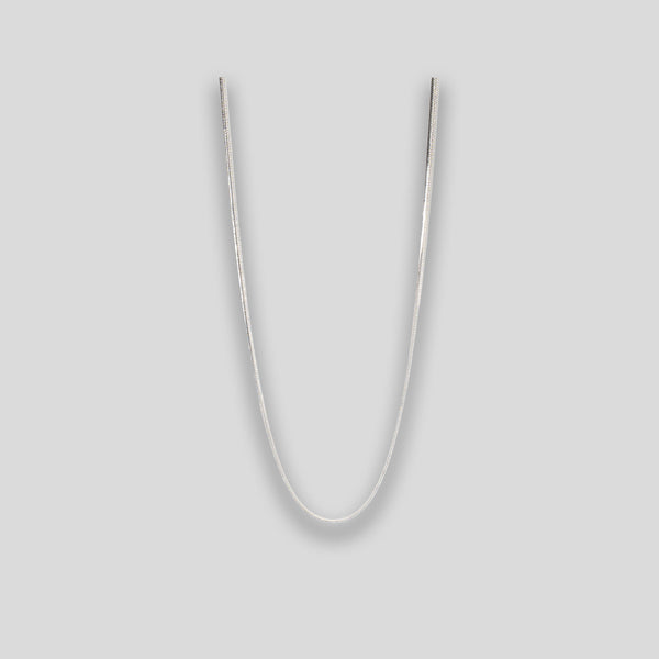 Coo Coo: Fine Snake Necklace - Silver