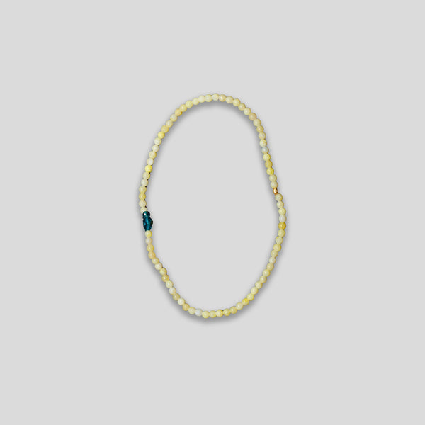 Coo Coo: Flower Beaded Bracelet - Lemon