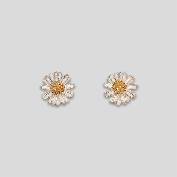 Coo Coo: Flower Studs - Silver