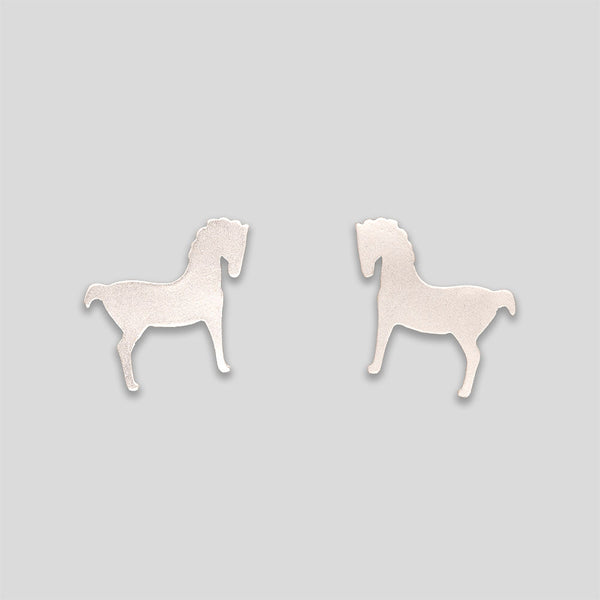 Coo Coo: Coo Coo: Horse Studs - Silver