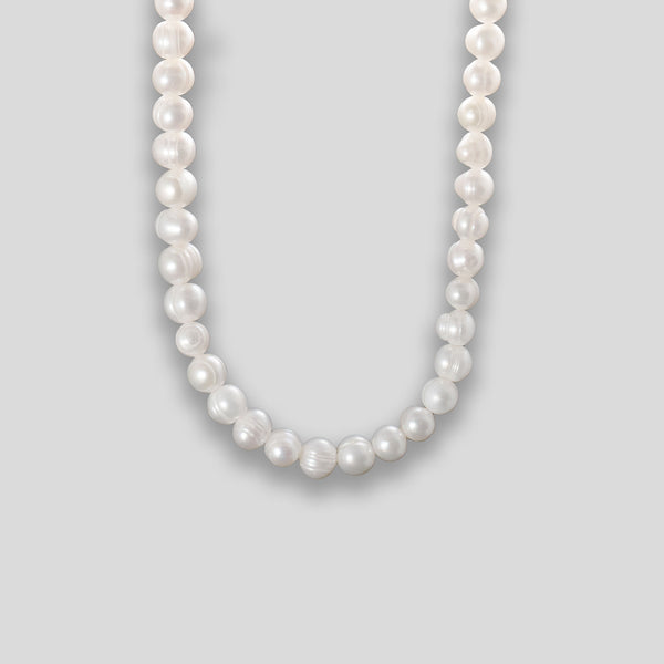 Coo Coo: Large Freshwater Pearl Necklace - Pearl