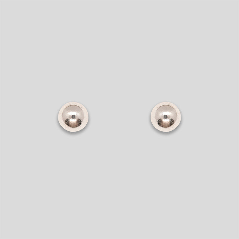 Coo Coo: Coo Coo: Mini Ball Studs - Silver