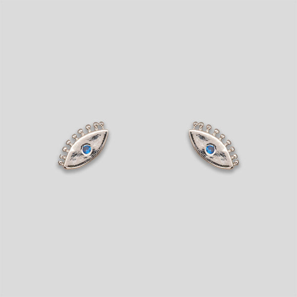 Coo Coo: Mini Eye Studs - Silver