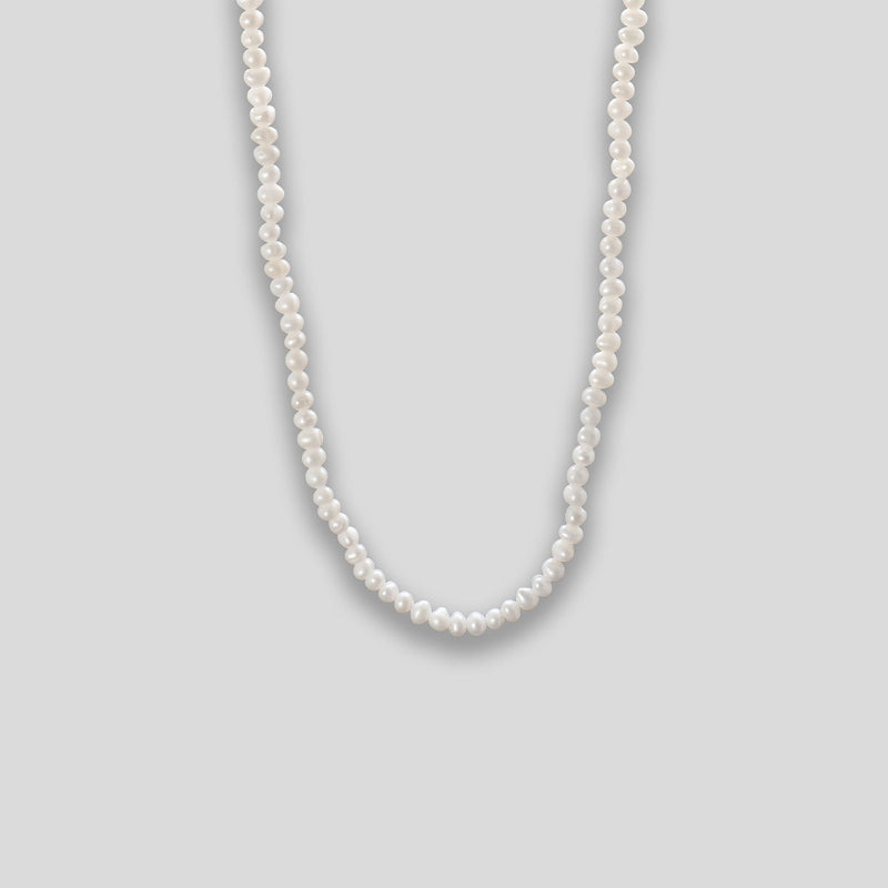 Coo Coo: Coo Coo: Mini Freshwater Pearl Necklace - Pearl