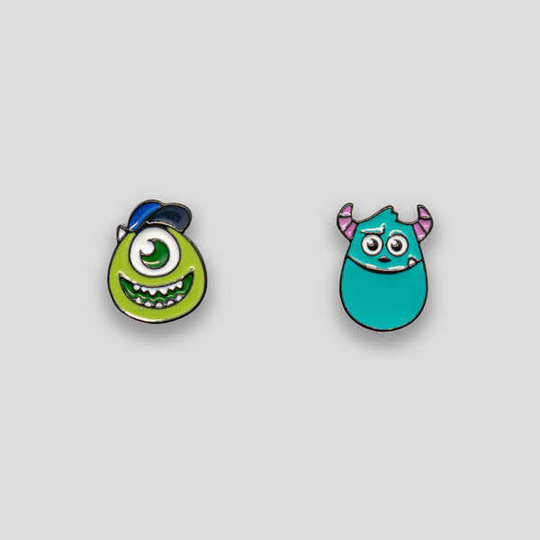 Coo Coo: Coo Coo: Monsters Inc Studs - Green/Blue