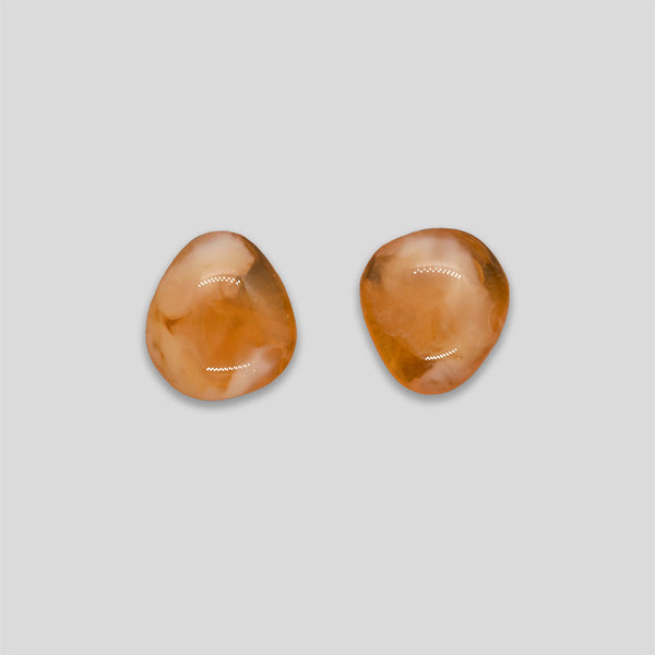 Coo Coo: Coo Coo: Resin Gum Studs - Caramel