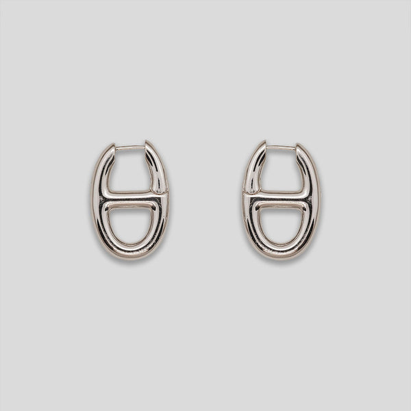 Coo Coo: Coo Coo: Ringtab Hoops - Silver