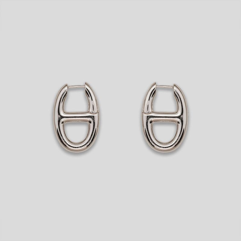 Coo Coo: Coo Coo: Ringtab Hoops - Silver