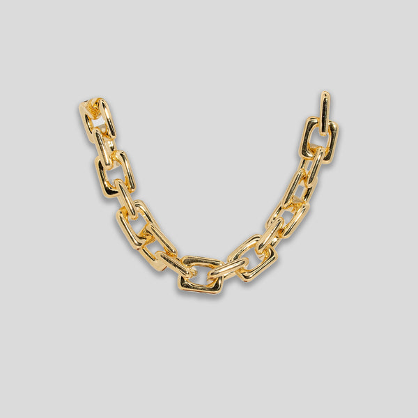 Coo Coo: Coo Coo: Square Chain Bracelet - Gold